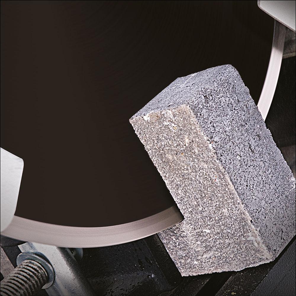 Disc diamantat pentru fierastraie circulare, Turbo-Segmentat, Evolution Ø355 x 25.4 mm - Imagine 4