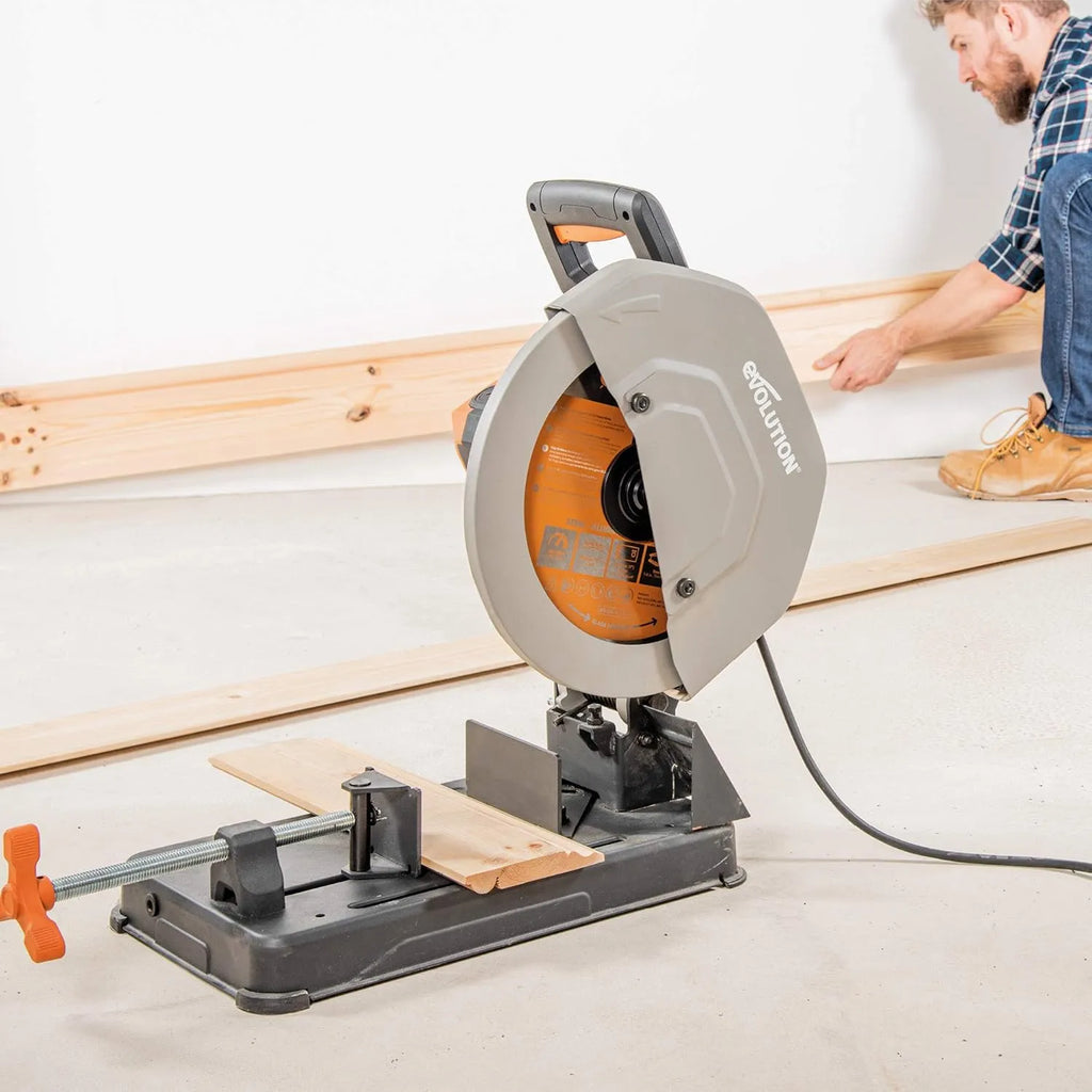 Pachet fierastrau debitat Evolution R355CPS + disc multi-materiale + disc lemn - Imagine 3
