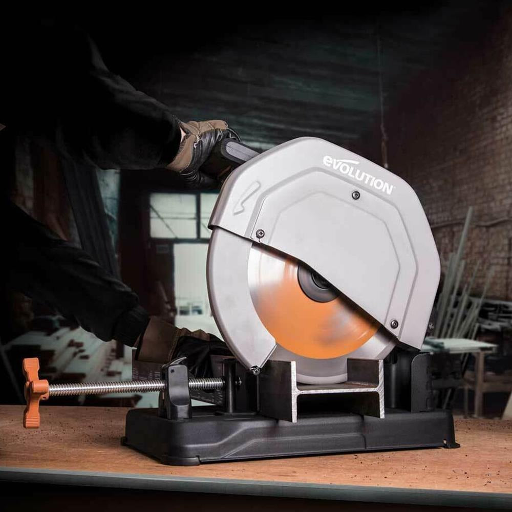 Pachet fierastrau debitat Evolution R355CPS + disc multi-materiale + disc lemn - Imagine 4