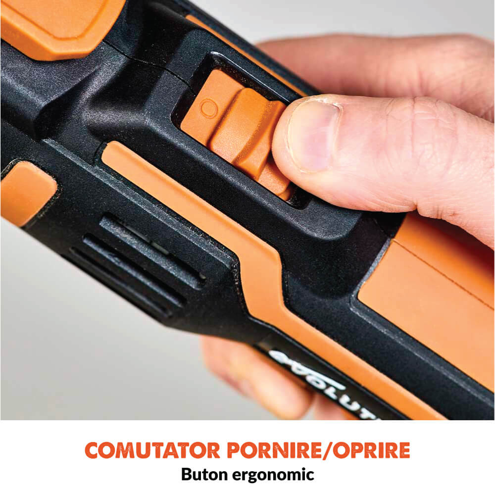 Unealta multifunctionala oscilanta Evolution R18MLT-Li 18V Li-Ion EXT (fara baterie) - Imagine 11