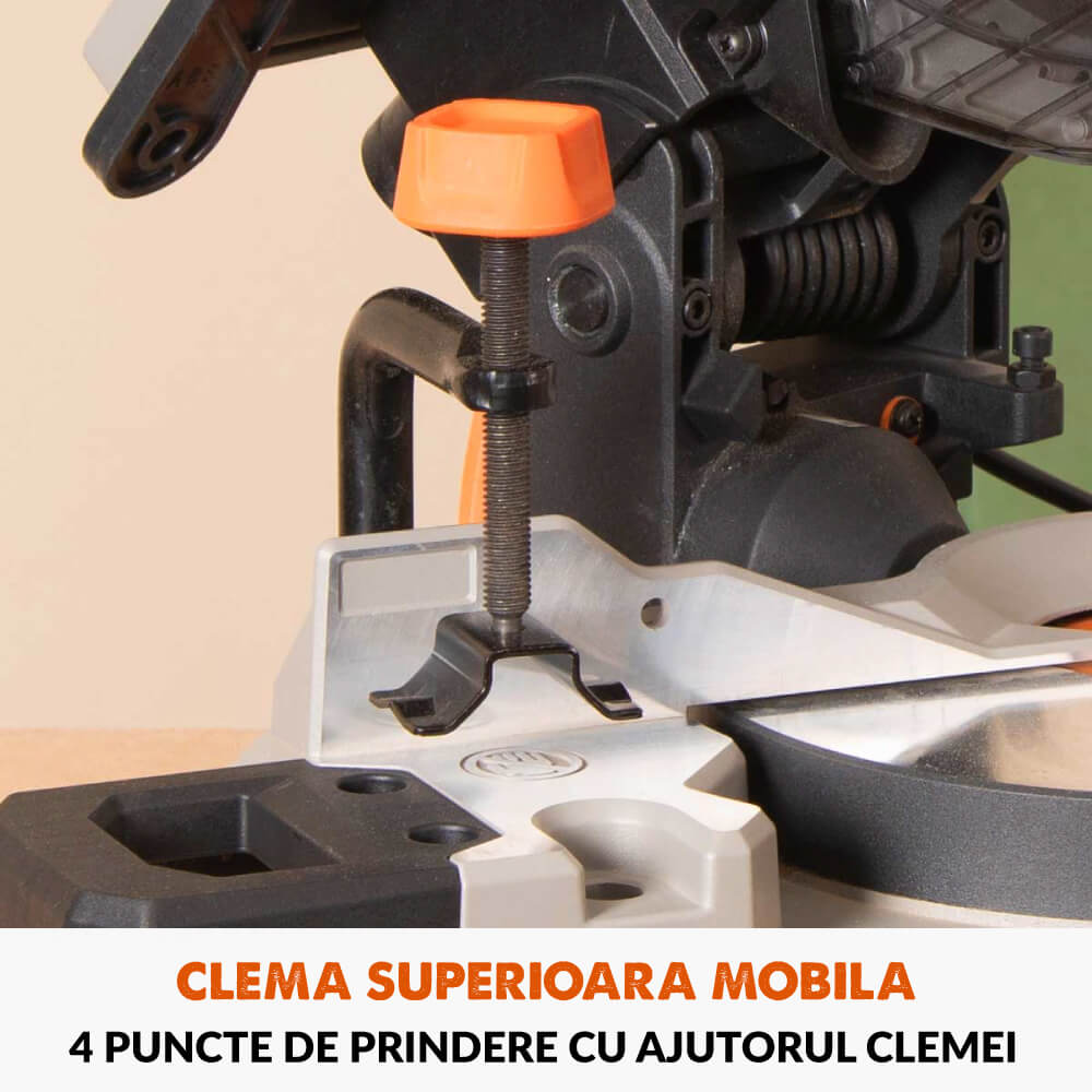 Fierastrau circular combinat cu masa Evolution R210MTS-G2 cu disc de taiere multi-materiale de 210mm, 1500W - Imagine 16