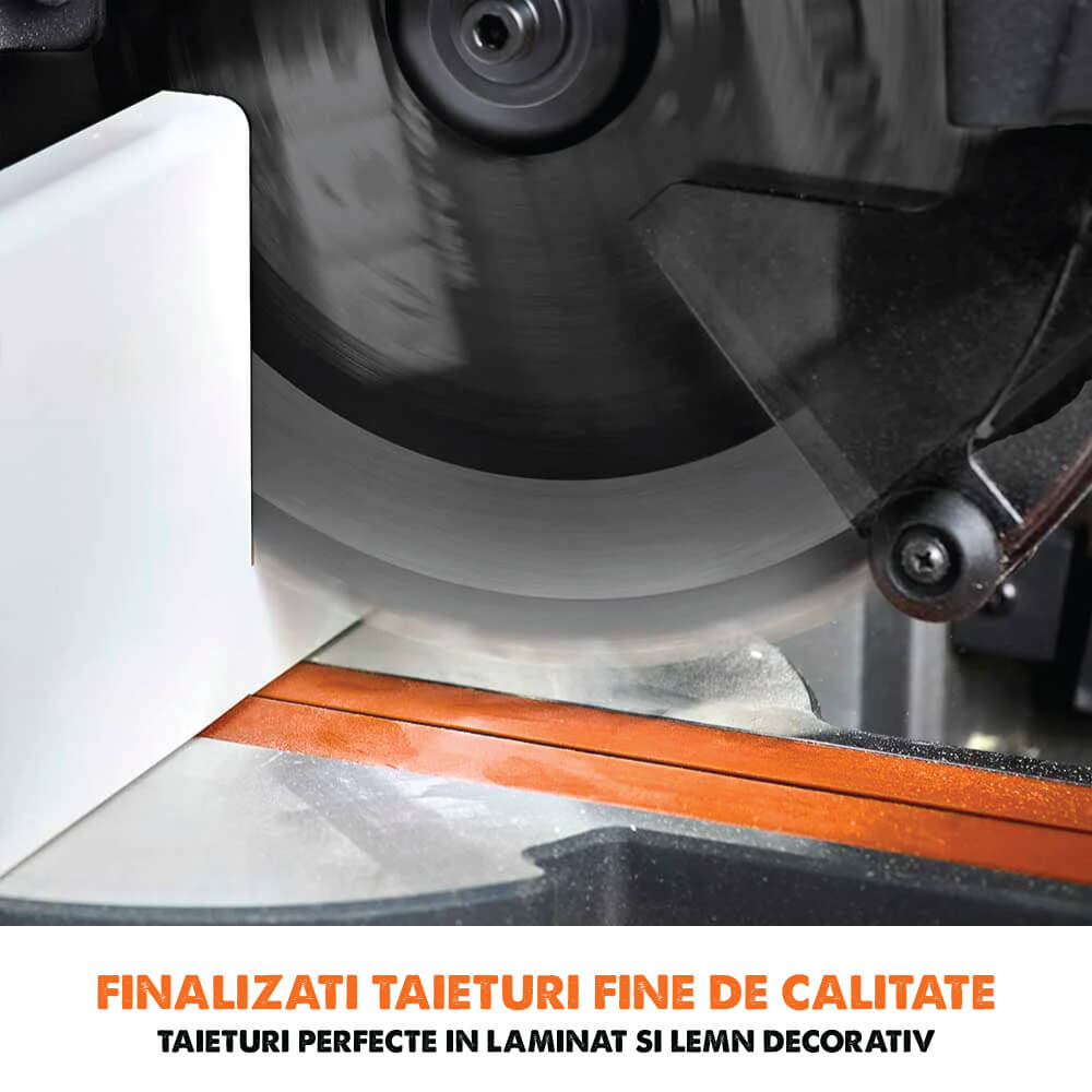 Pachet fierastrau circular stationar multifunctional cu acumulator Evolution R255SMS-DB-Li 18V Li-Ion EXT 255mm + stand - Imagine 17