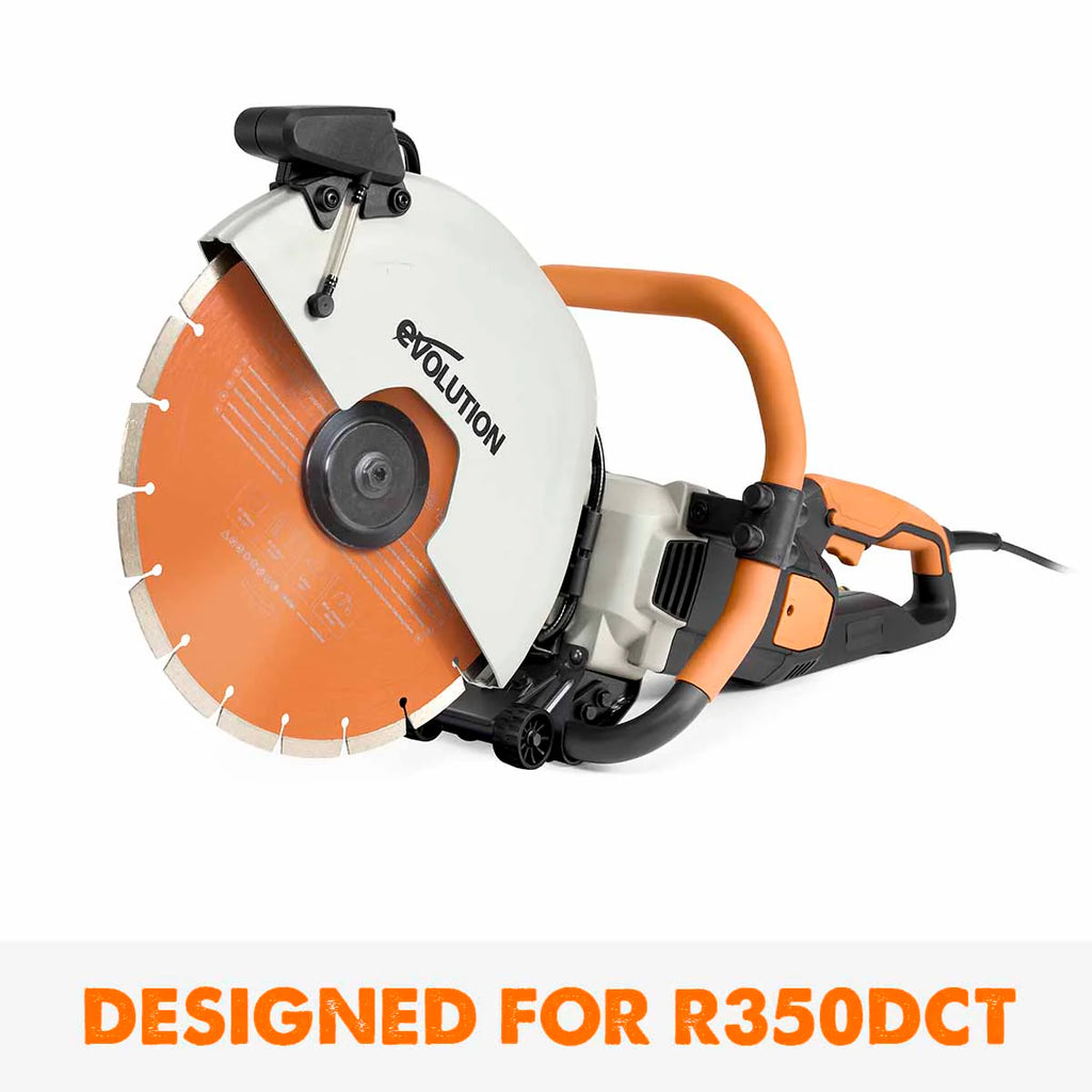 Disc Premium diamantat segmentat multifunctional, pentru masinile de taiat, Ø350 x 22.2 mm - Imagine 9