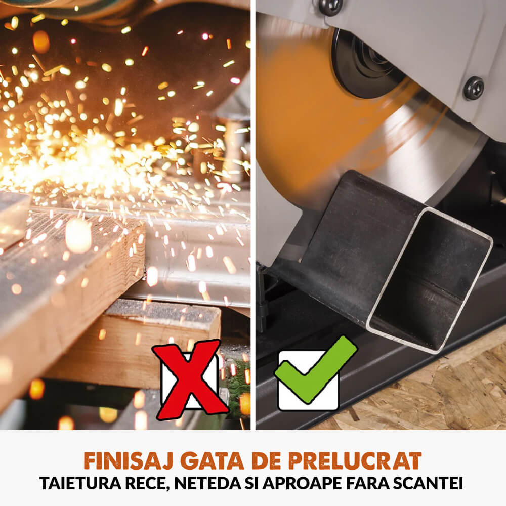 Pachet fierastrau debitat Evolution R355CPS + disc multi-materiale + disc lemn - Imagine 14