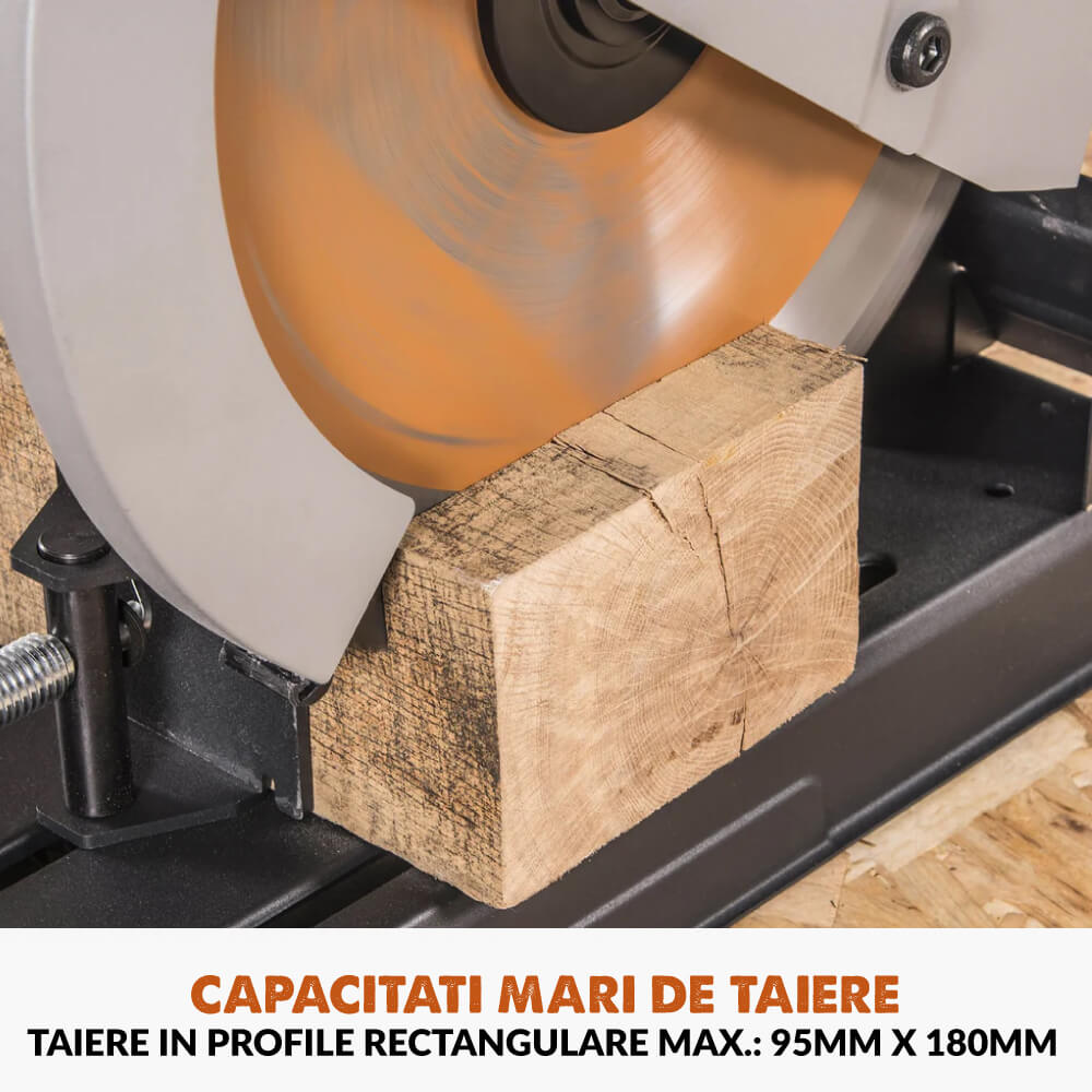 Pachet fierastrau debitat Evolution R355CPS + disc multi-materiale + disc lemn - Imagine 16