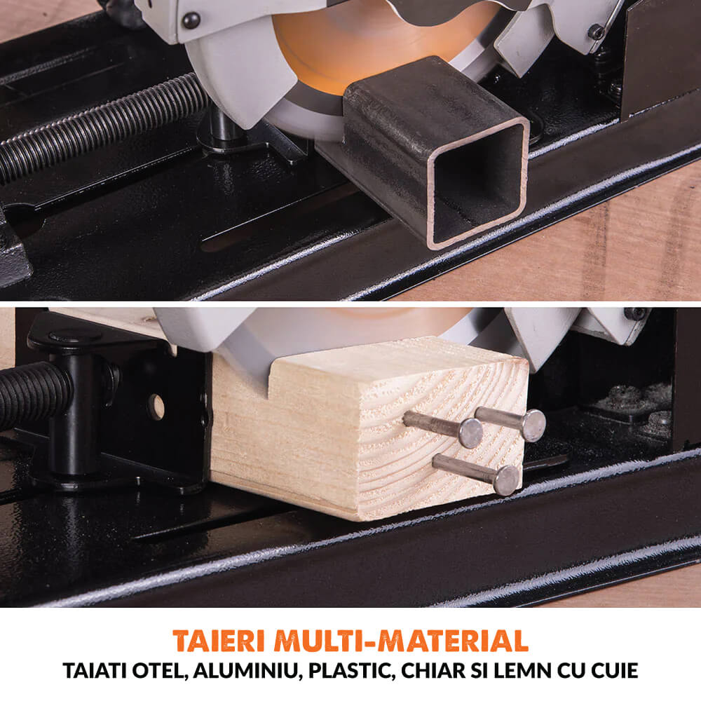 Fierastrau circular Evolution RAGE4 cu disc de taiere multi-materiale de 185 mm - Imagine 5