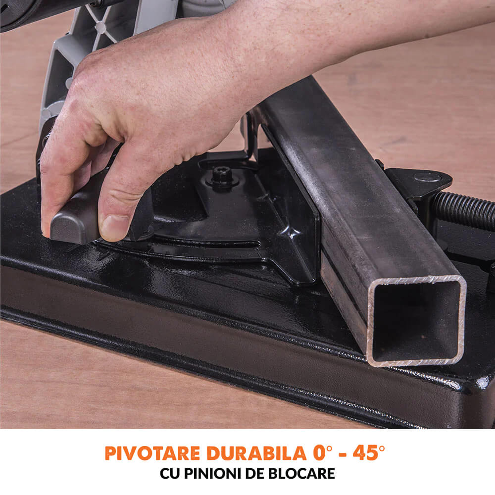 Fierastrau circular Evolution RAGE4 cu disc de taiere multi-materiale de 185 mm - Imagine 9