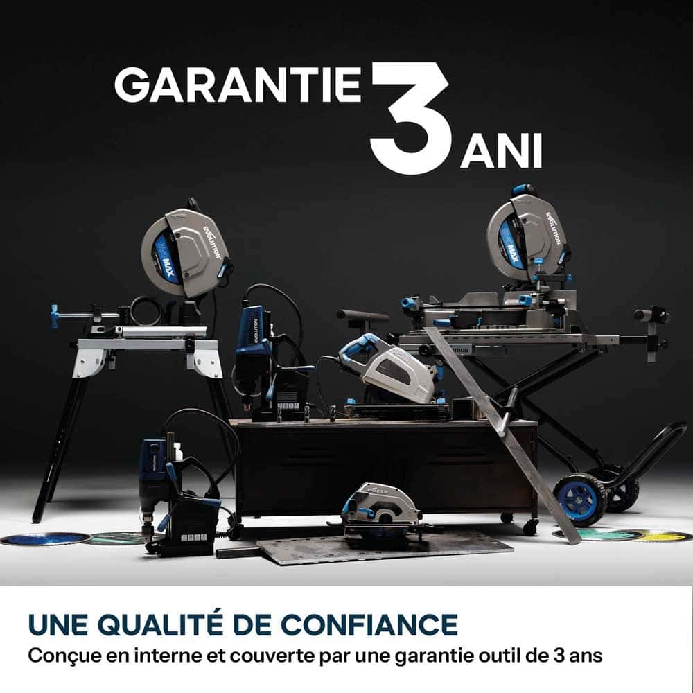 Fierastrau de debitat metal Evolution S355CPS Gen 2 cu disc 355mm EvoMax si tehnologie inteligenta a motorului - Imagine 12
