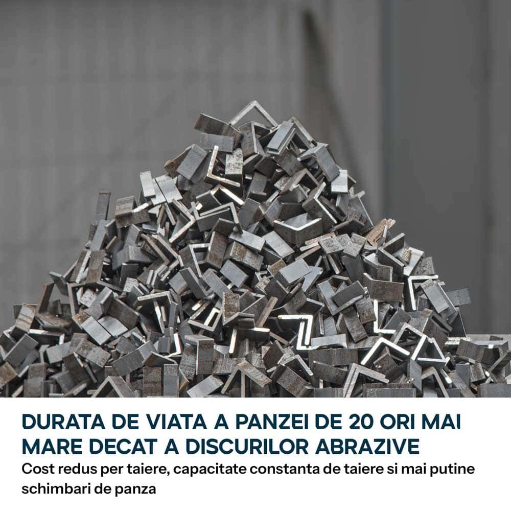 Fierastrau de debitat metal Evolution S355CPSL cu disc TCT 355mm pentru otel moale - Imagine 7