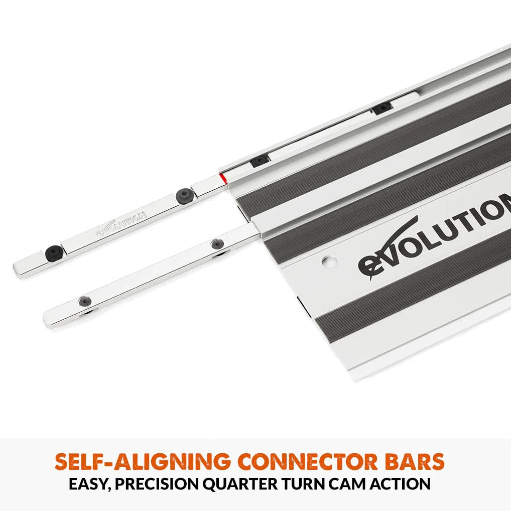 Sina de ghidare universala Evolution ST1400-G2 700 mm x2 sine cu conectori si cleme, pentru fierastraie - Imagine 4