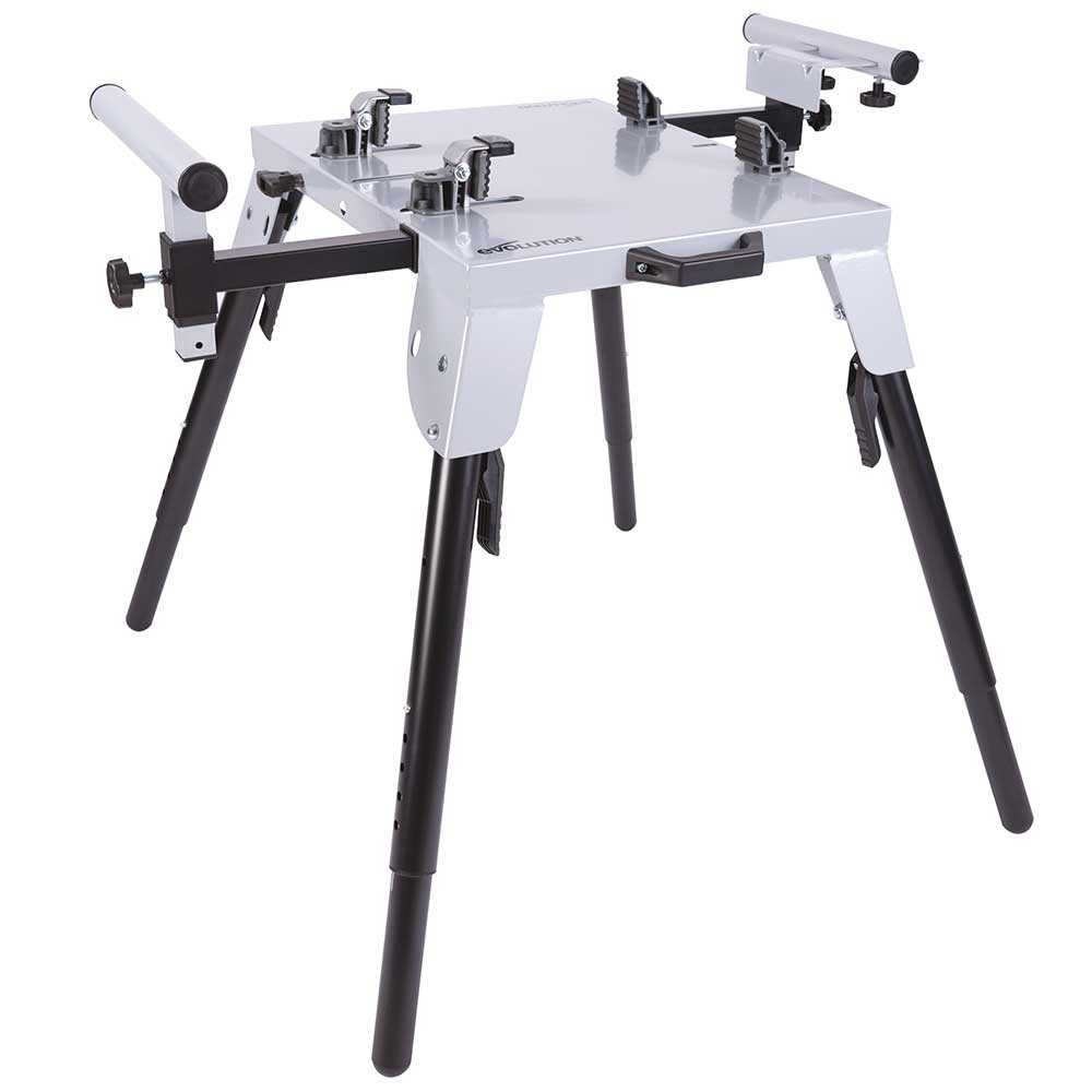 Pachet fierastrau debitat R355CPS de 355 mm cu panza TCT multimaterial + stand - Imagine 22