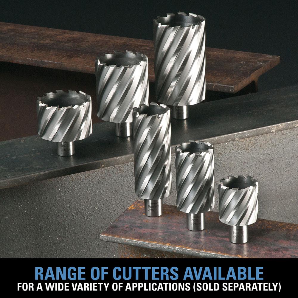 Pachet masina de gaurit cu baza magnetica EVO42MAG + set carote - Imagine 8