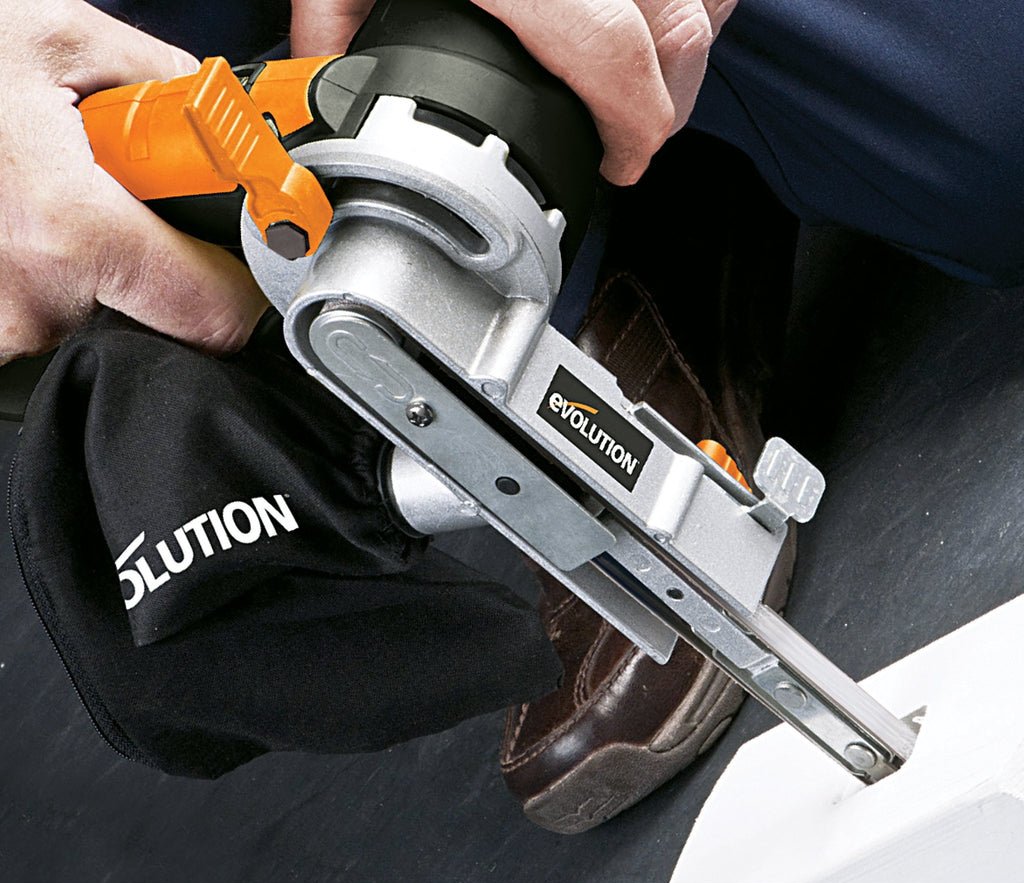 Slefuitor cu banda 400W Evolution Precision File cu benzi de slefuit - Imagine 3