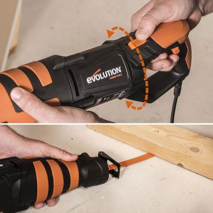 Fierastrau alternativ sabie Evolution R230RCP cu 4 panze de taiere - Imagine 7
